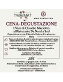 Cena-Degustazione con il...